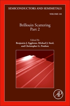 Hardcover Brillouin Scattering Part 2: Volume 110 Book