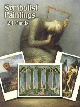 Paperback Symbolist Paintings: 24 Cards Book