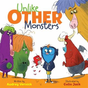 Hardcover Unlike Other Monsters Book