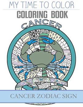Paperback Cancer Zodiac Sign - Adult Coloring Book