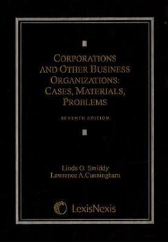 Hardcover Corporations and Other Business Organizations: Cases, Materials, Problems Book