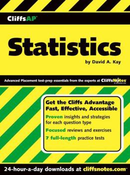 Paperback CliffsAP Statistics Book