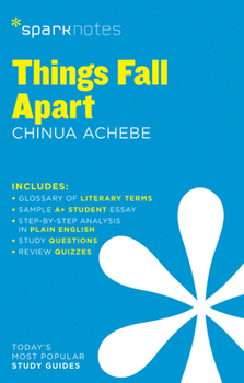 Paperback Things Fall Apart Sparknotes Literature Guide Book
