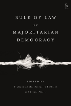 Paperback Rule of Law Vs Majoritarian Democracy Book