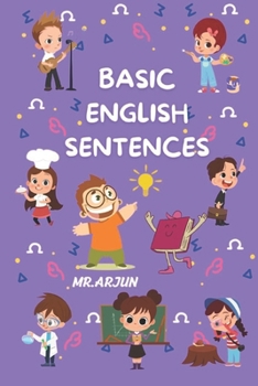 Paperback Basic English Sentences Book