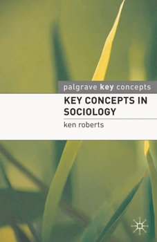 Paperback Key Concepts in Sociology Book