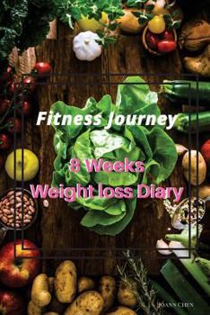 Paperback Fitness Journey: 8 Weeks Weight Loss Diary (Chinese Version): Set a Target, Focus the Process, Form the Habits [Chinese] Book