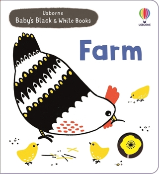 Board book Baby's Black and White Books Farm Book