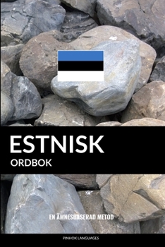 Paperback Estnisk ordbok: En ämnesbaserad metod [Swedish] Book