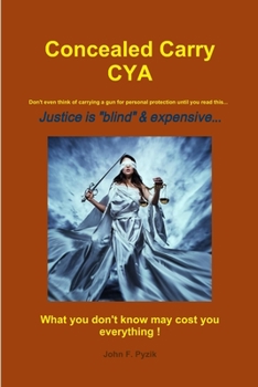 Paperback Concealed Carry CYA Book