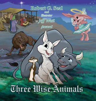 Hardcover Three Wise Animals [Large Print] Book