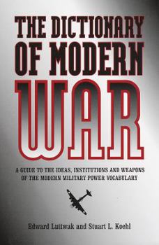 Hardcover Dictionary of Modern War Book