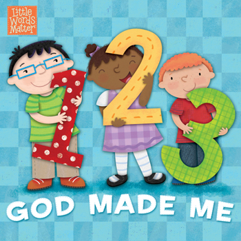 Board book 1, 2, 3 God Made Me Book