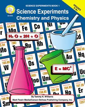 Paperback Science Experiments, Grades 5 - 8: Chemistry and Physics Book