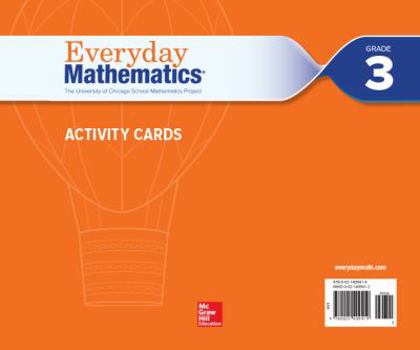 Hardcover Everyday Mathematics 4, Grade 3, Activity Cards Book