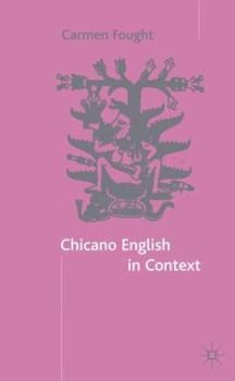 Hardcover Chicano English in Context Book