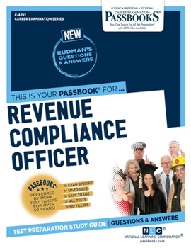 Paperback Revenue Compliance Officer (C-4392): Passbooks Study Guide Volume 4392 Book