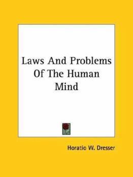 Paperback Laws And Problems Of The Human Mind Book