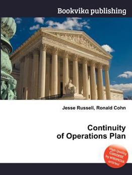 Paperback Continuity of Operations Plan Book