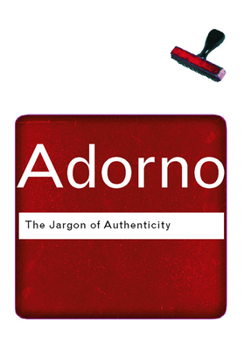 Paperback The Jargon of Authenticity Book