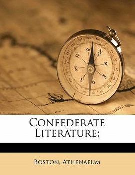 Paperback Confederate Literature; Book