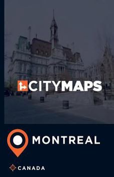 Paperback City Maps Montreal Canada Book