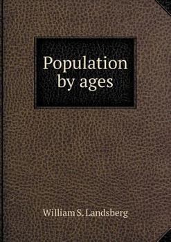 Paperback Population by ages Book