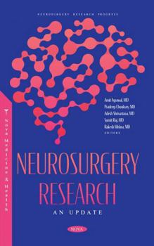 Hardcover Neurosurgery Research: An Update Book