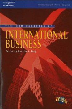 Paperback The IEBM Handbook of International Business (International Encyclopedia of Business & Management) Book