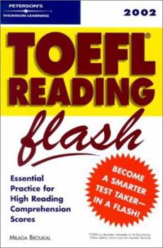 Paperback TOEFL Reading Flash 2002 Book