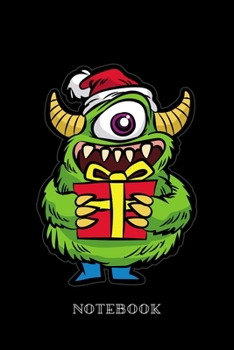 Notebook: Cute Christmas Monster