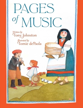 Hardcover Pages of Music Book