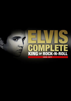 DVD Elvis: Complete King of Rock-N-Roll Book