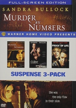 DVD Murder by Numbers / The Client / Proof of Life Book