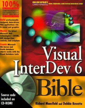 Paperback Microsoft Visual InterDev 6 Bible [With *] Book