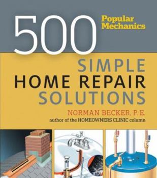 Paperback 500 Simple Home Repair Solutions Book