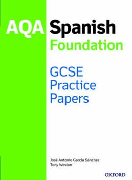 Paperback AQA GCSE Spanish Foundation Practice Papers Book
