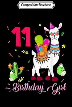 Composition Notebook: Cool Cute Alpaca Llama Cactus Girl 9th Birthday Gift  Journal/Notebook Blank Lined Ruled 6x9 100 Pages