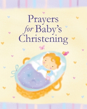 Hardcover Prayers for Baby's Christening Book