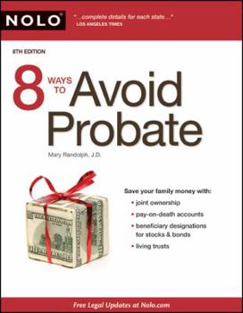 Paperback 8 Ways to Avoid Probate Book