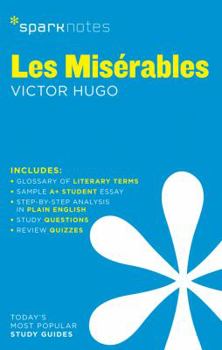 Paperback Les Miserables Sparknotes Literature Guide: Volume 41 Book