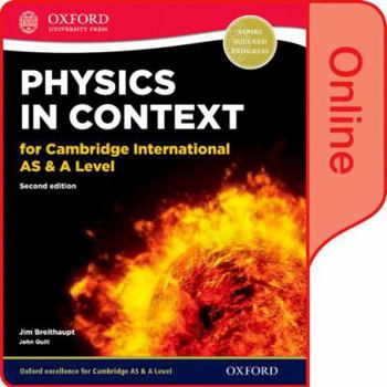 Physics in Context for Cambridge International as & a Level: Online Student Book