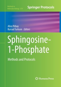 Paperback Sphingosine-1-Phosphate: Methods and Protocols Book