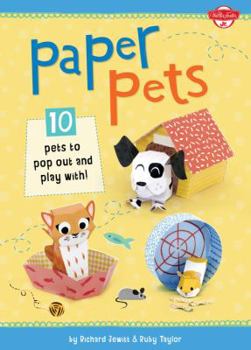 Paperback Paper Pets: 10 Pets to Pop Out and Play With! Book