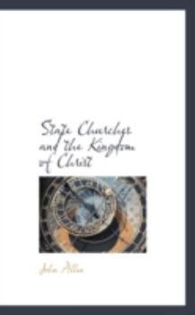 Paperback State Churches and the Kingdom of Christ Book