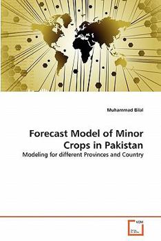 Paperback Forecast Model of Minor Crops in Pakistan Book