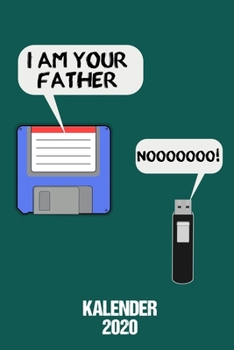 Kalender 2020: Terminkalender Diskette Old School Spruch als lustiges Geschenk für Informatiker Jahreskalender 2020 A5 1 Woche 2 Seiten / 6x9 Zoll 120 ... Nerd und Informatikstudent (German Edition)