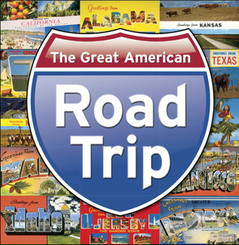Hardcover The Great American Road Trip (Book Brick) Book
