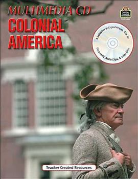 Paperback Multimedia Kits: Colonial America CD Book