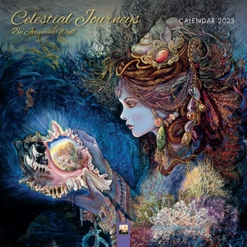 Celestial Journeys by Josephine Wall Wall Calendar 2023